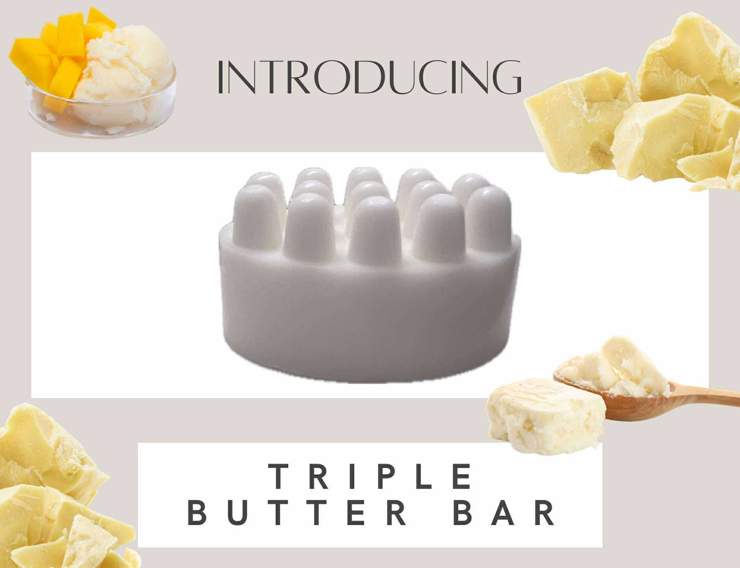 Triple Butter Soap Bar