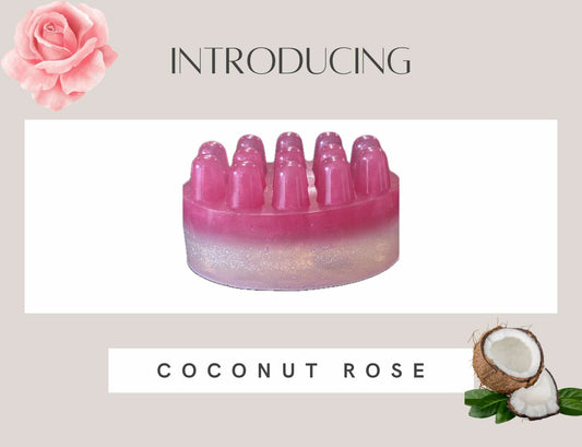 Coconut Rose Soap Bar