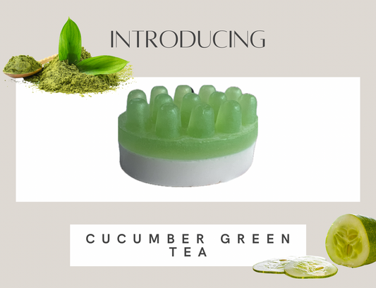 Green Tea Cucumber Soap Bar