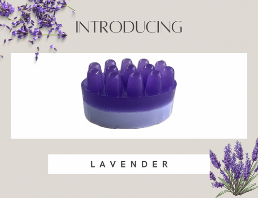 Lavender Massage Soap Bar